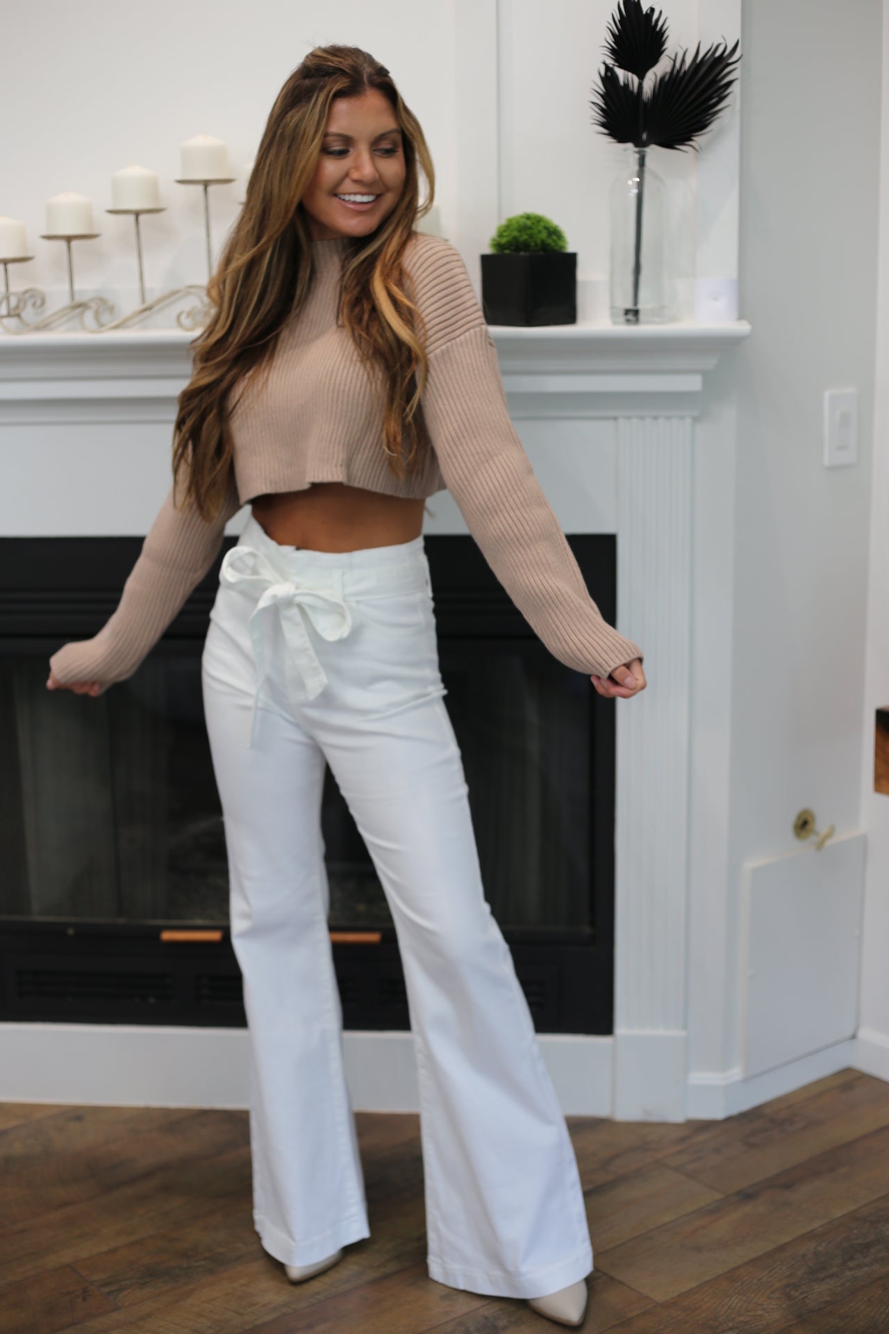 Southern Belle Bottoms-White