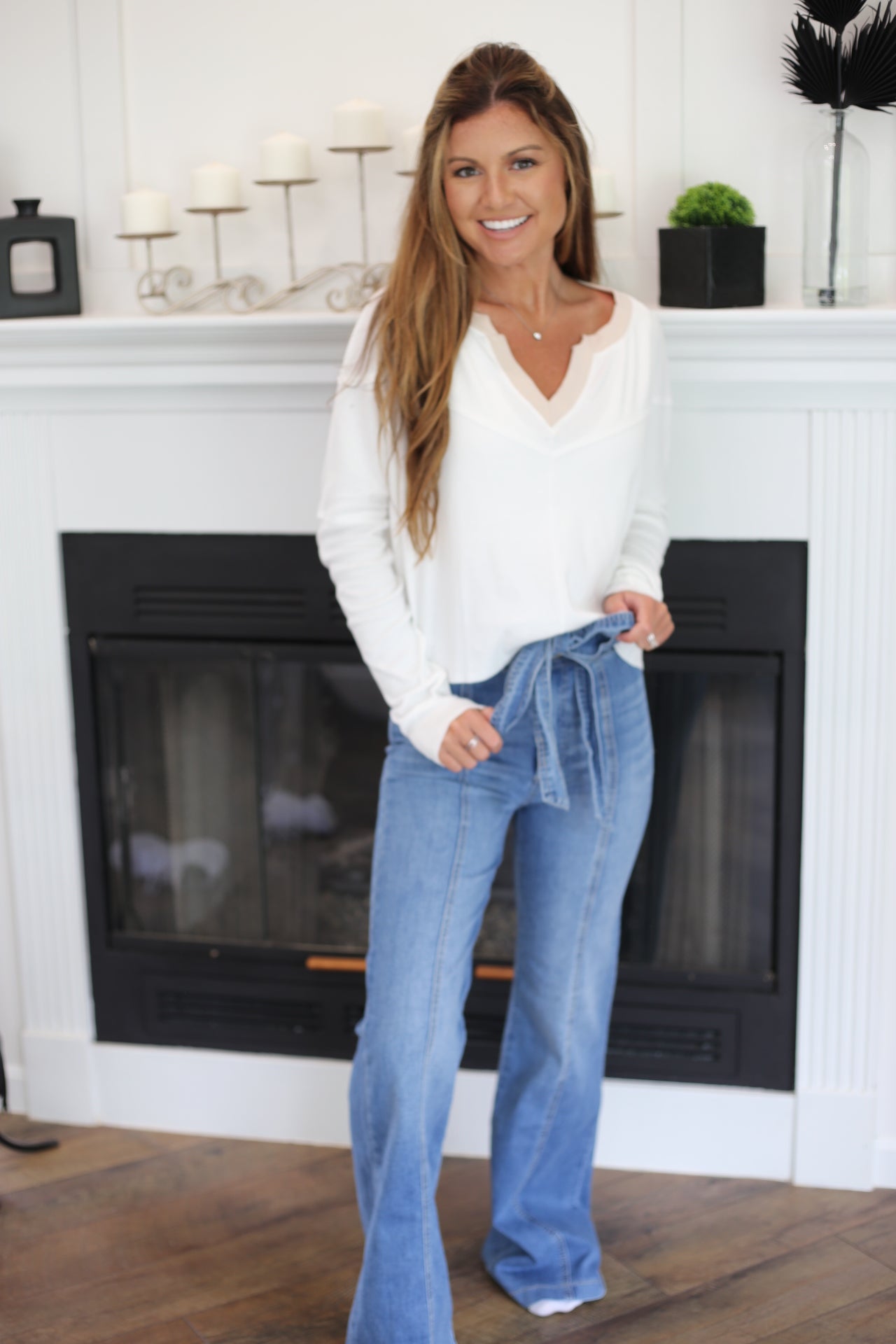 Ivory Cropped Top