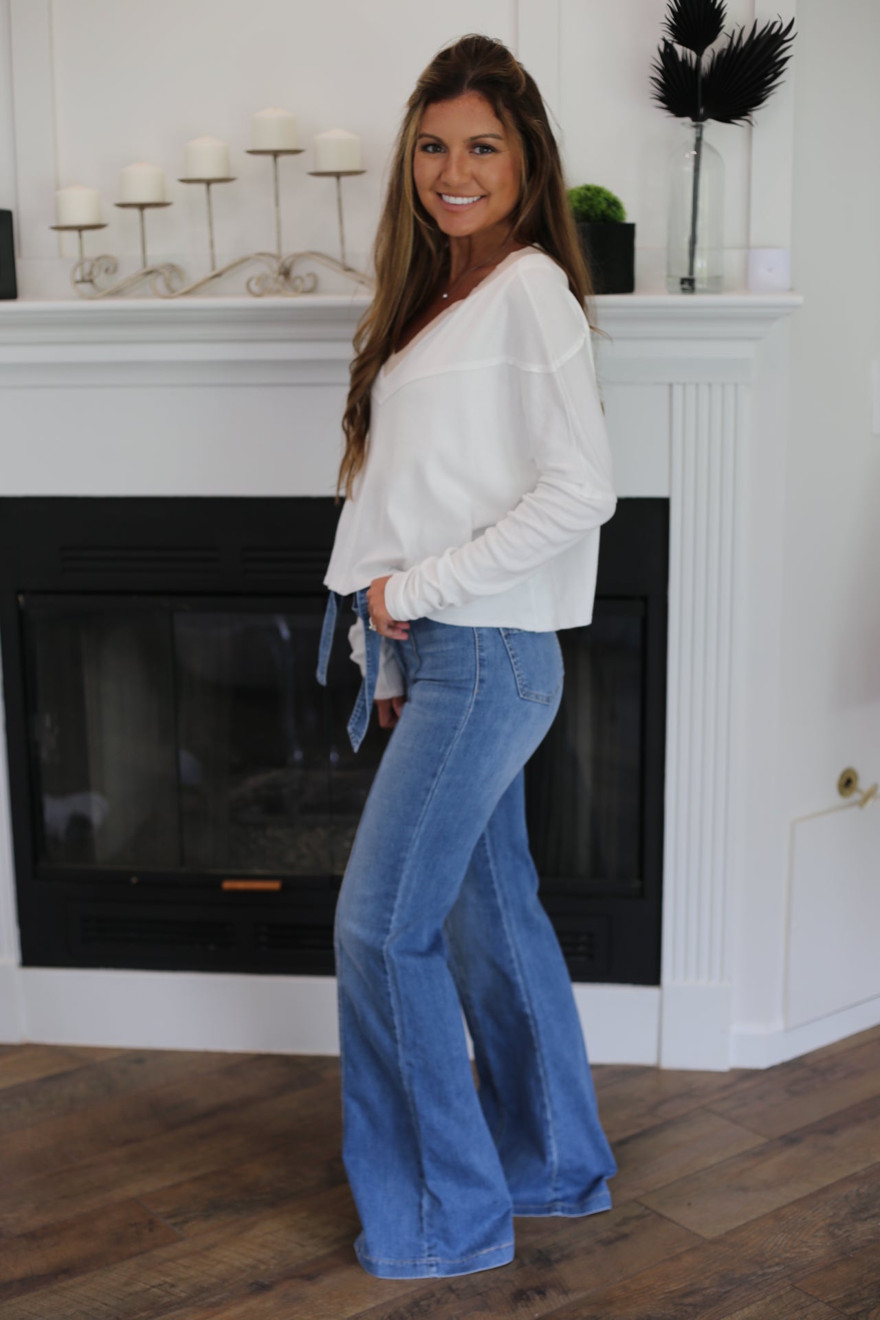 Ivory Cropped Top