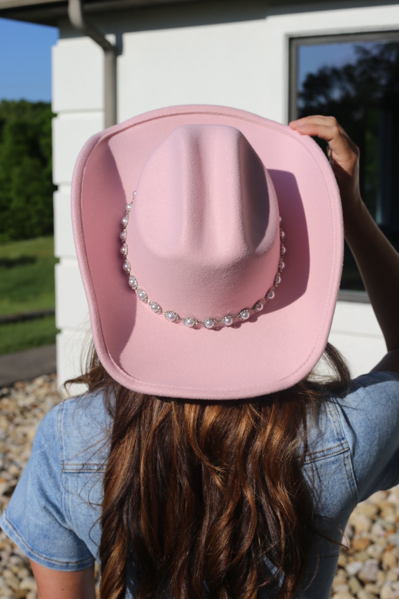 Faith Pearl Cowboy Hat