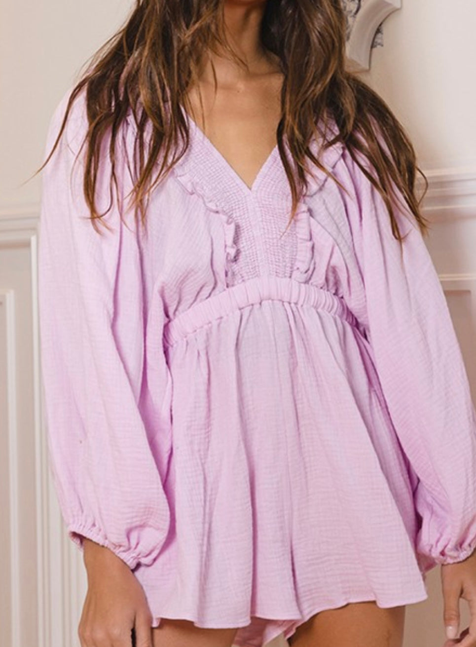 Lilac Romper