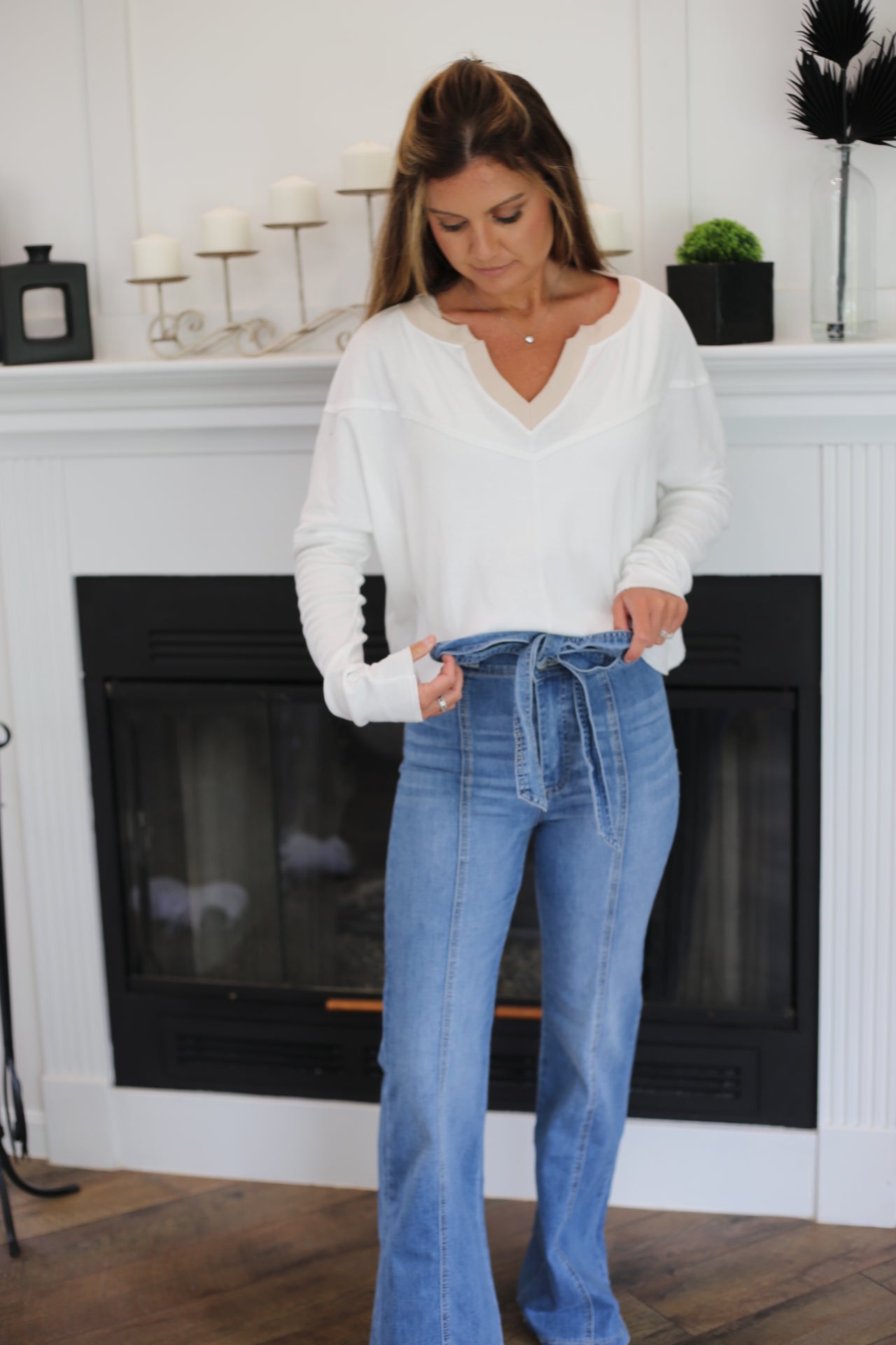 Ivory Cropped Top