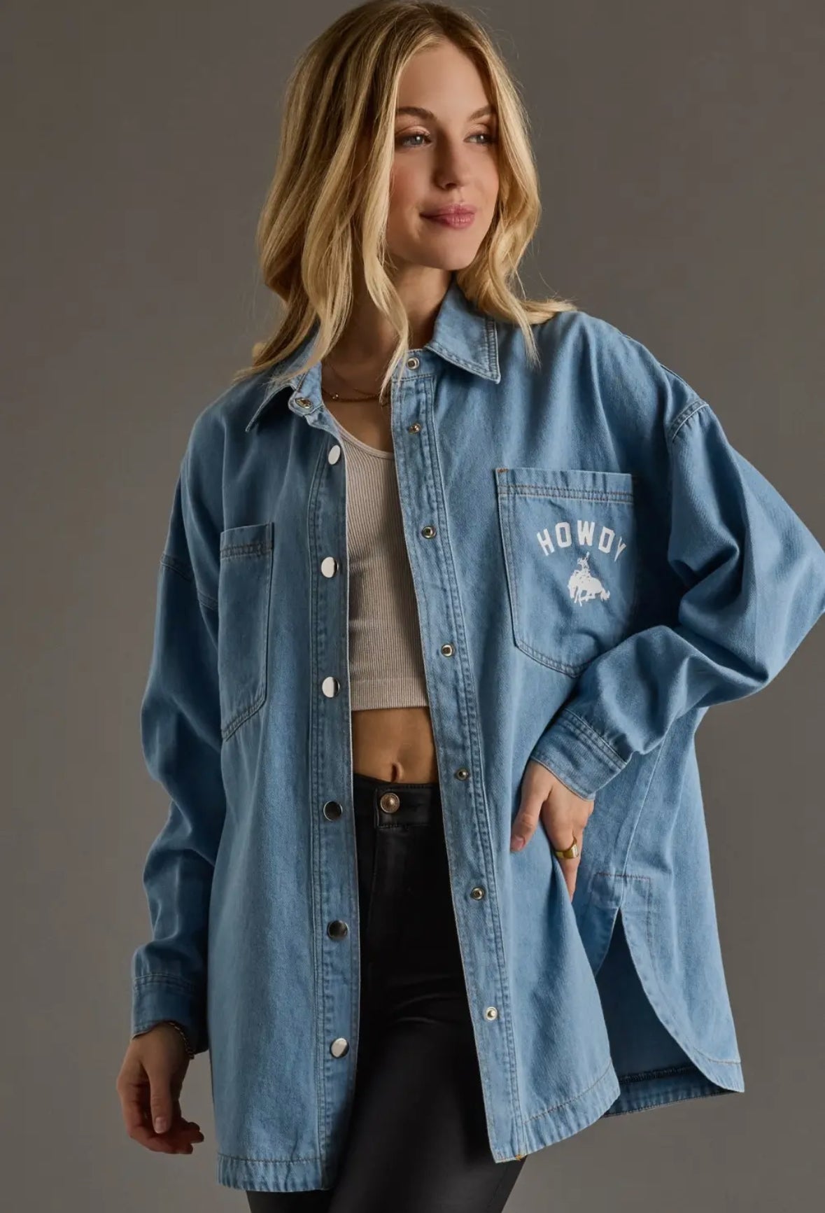 Not My First Rodeo Button Up