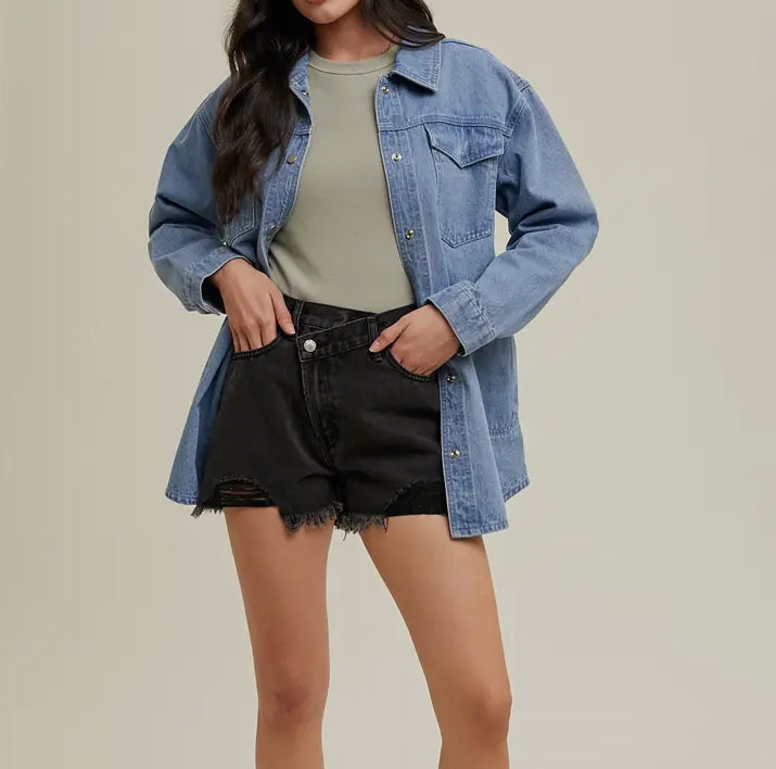 Denim Shacket