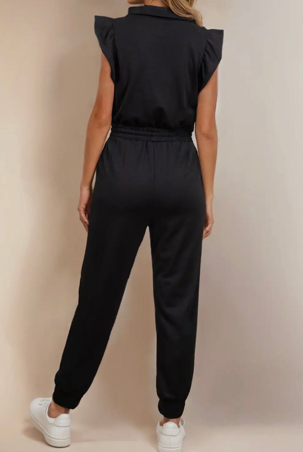 Drawstring Jumpsuit