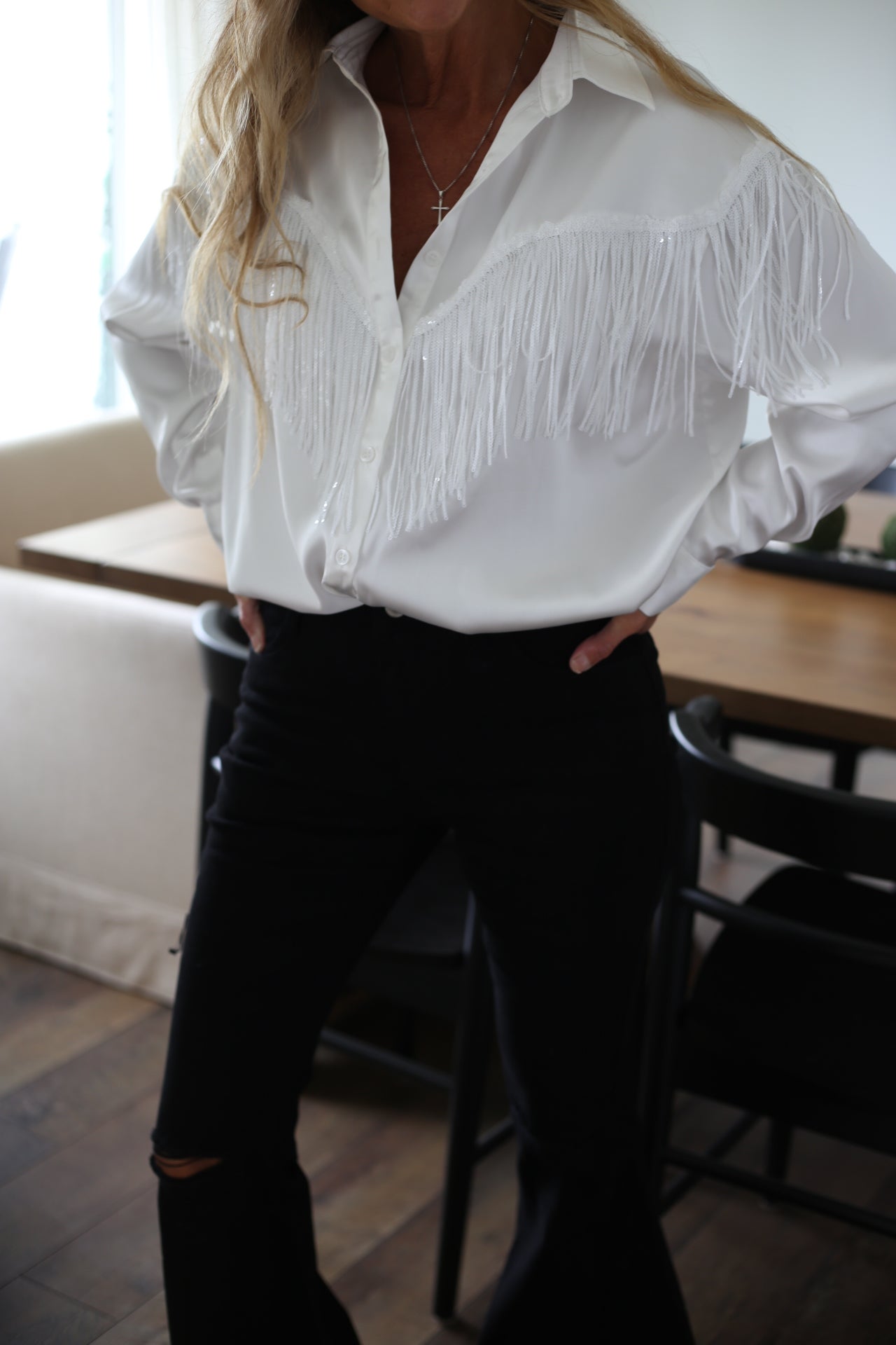 Dutton Tassel Top