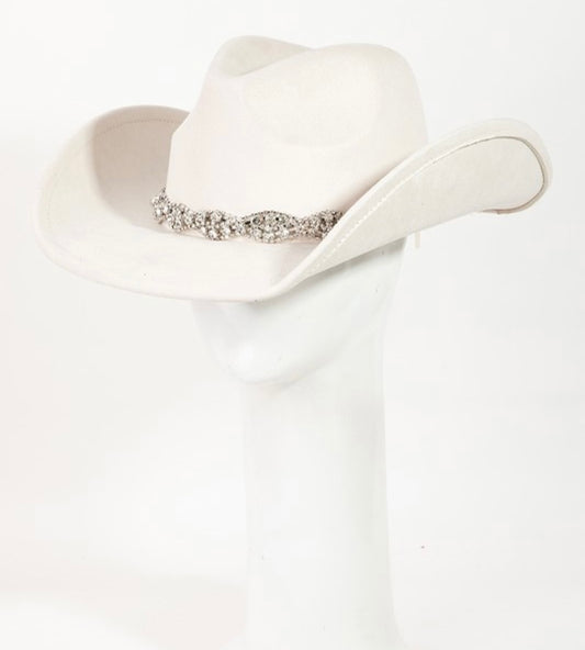 Rhinestone Chain Cowboy Hat