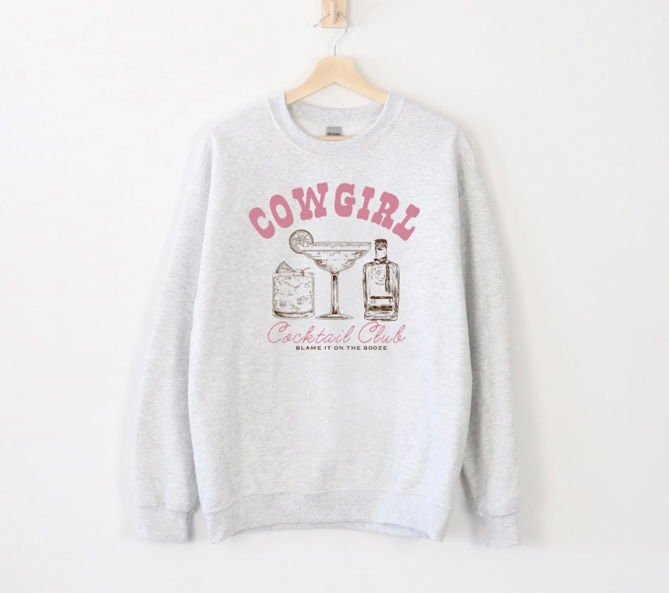 Cowgirl Cocktail Sweatshirt