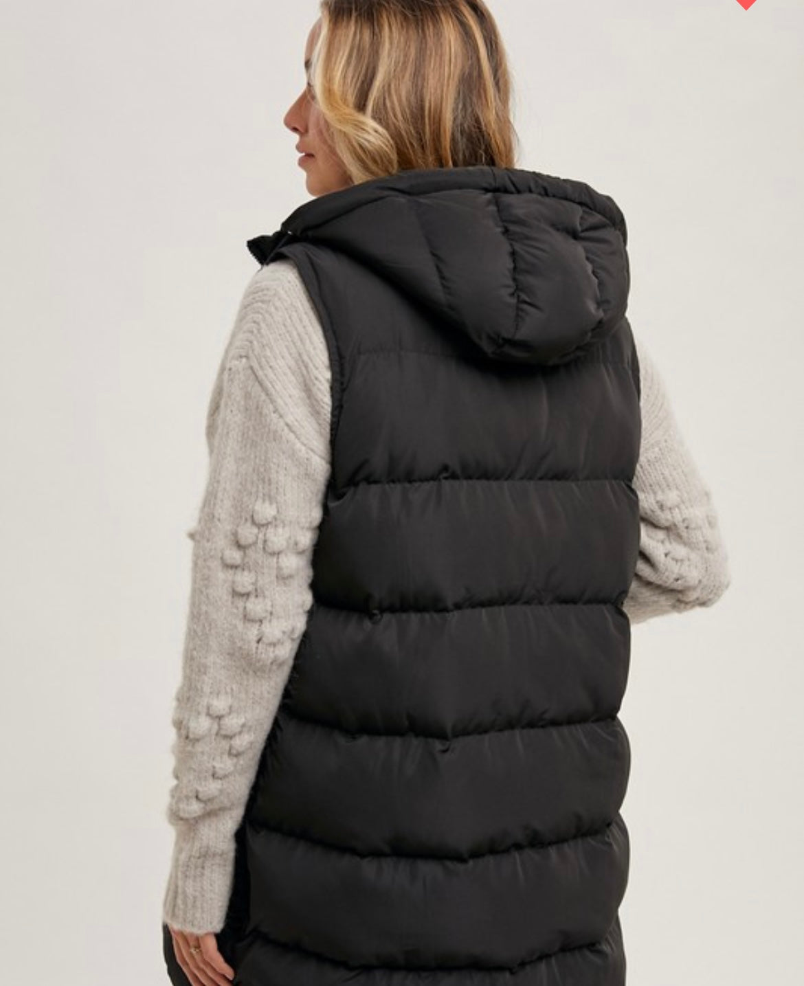 Longline Puffer Vest