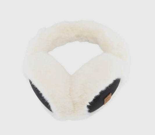 Suede Earmuff-Black