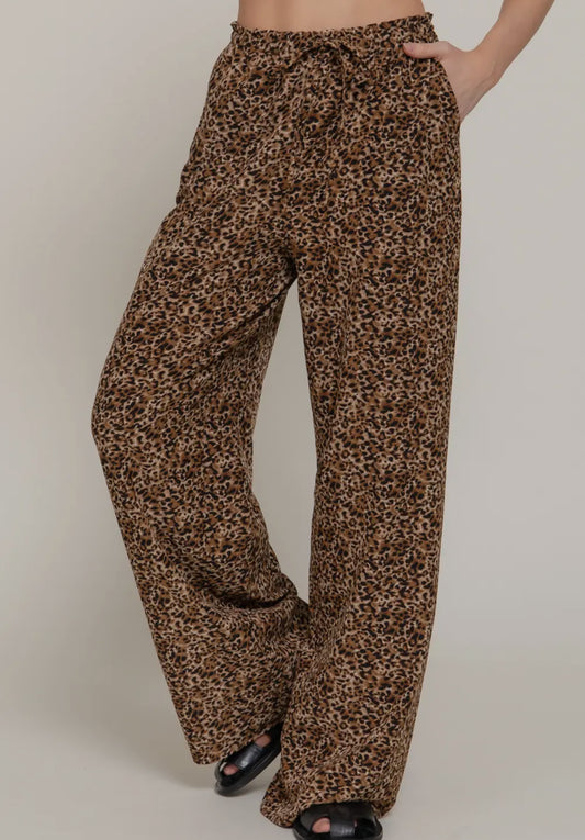 Animal Print Pants