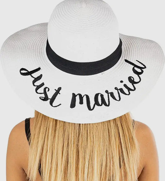 Just Married Hat