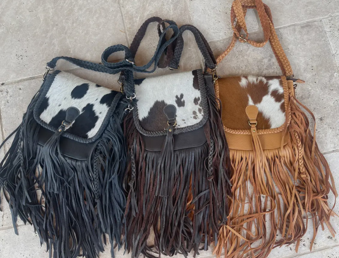 Cowhide Crossbody