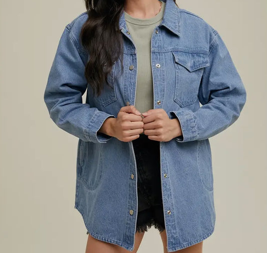 Denim Shacket