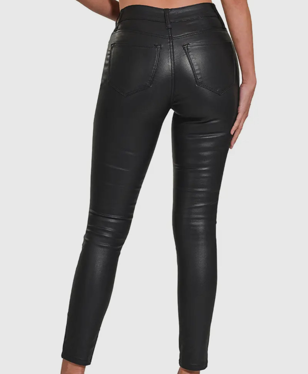 Faux Leather Skinny Pants