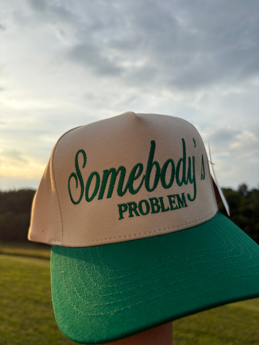 Somebody's Problem Hat-Green